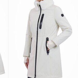 Michael Kors Anorak Raincoat - Bone White - Size L